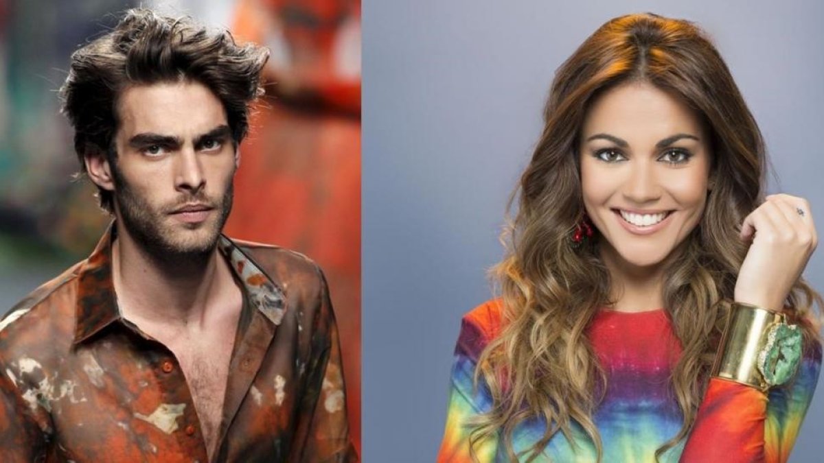 Jon Kortajarena y Lara Álvarez, los famosos españoles más atractivos del verano.-