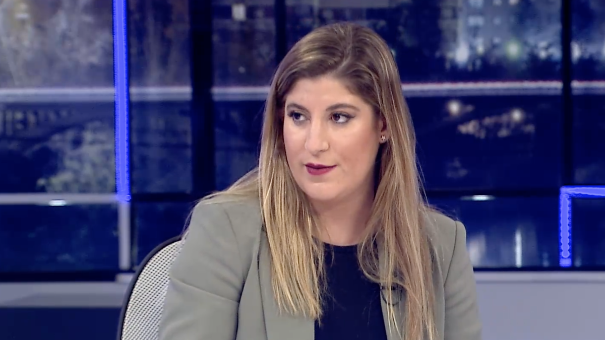 Raquel Alonso, en el programa La Quinta Esquina. / E. M.
