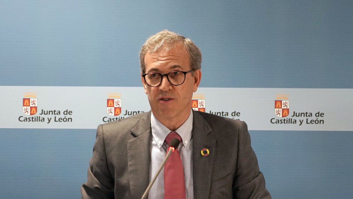 El consejero de Industria, Comercio y Empleo, Mariano Veganzones. ICAL