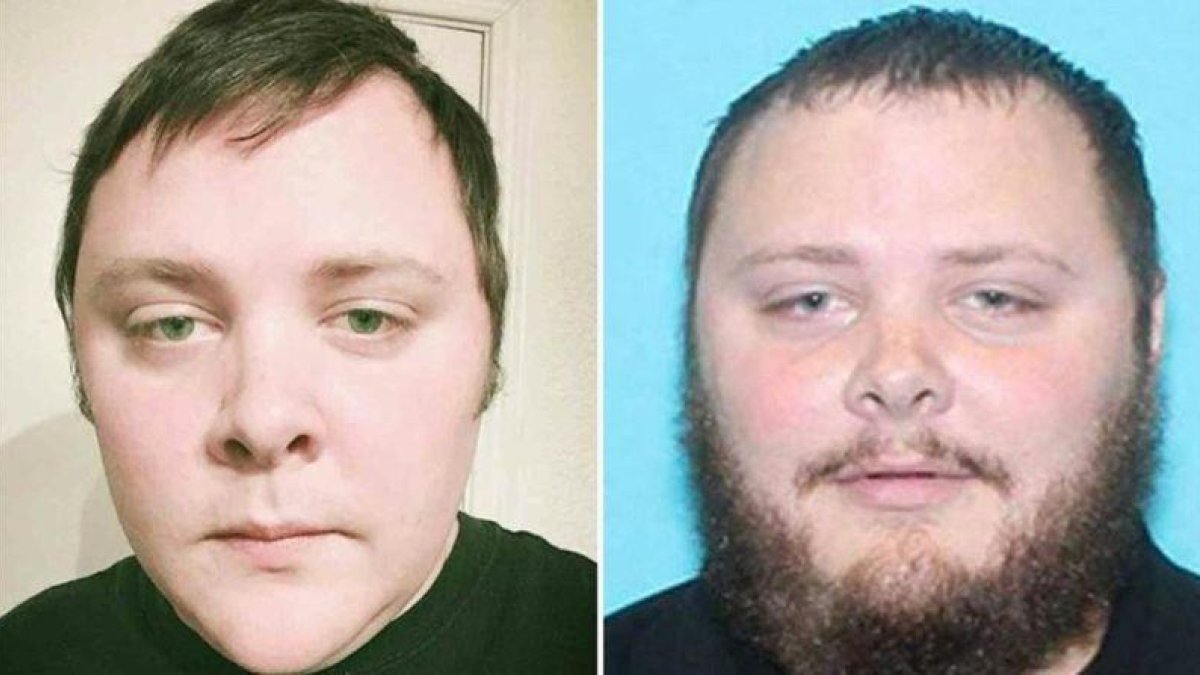 Dos imágenes de Devin Kelley, autor de la muerte de 26 personas en una iglesia de Texas.-AFP