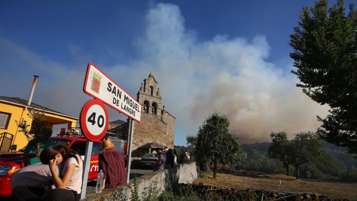 Incendio ocurrido el pasado 5 de septiembre entre Berlanga del  Bierzo y San Miguel de Lande Berlanga delgre-CÉSAR SÁNCHEZ/ ICAL