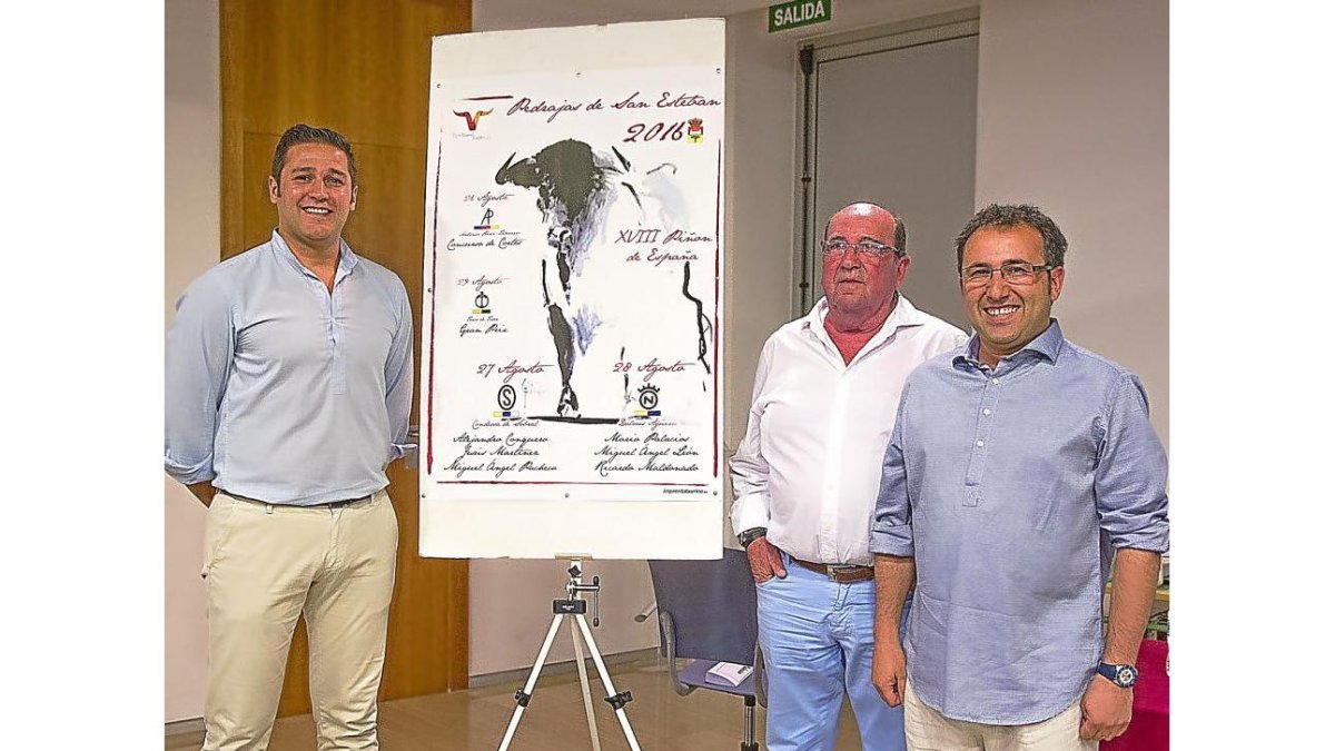 Presentación de la feria de novilladas en Pedrajas.-E. M.