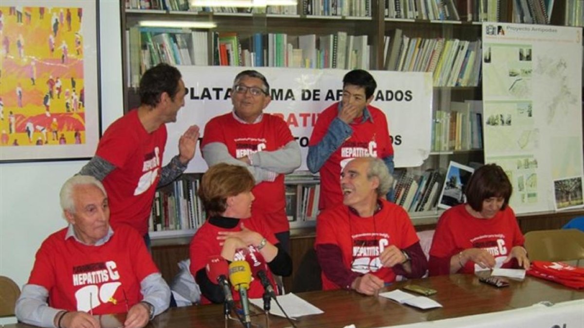 Plataforma de Afectados por la Hepatitis C.-EUROPA PRESS