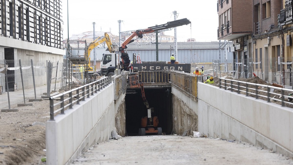 Estado de las obras del nuevo túnel de la calle Panaderos.- PHOTOGENIC