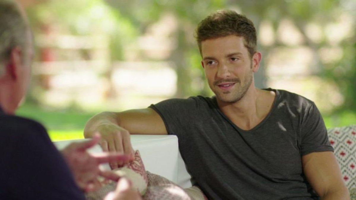 Pablo Alborán, con Bertín Osborne, en Mi casa es la tuya.-MEDIASET