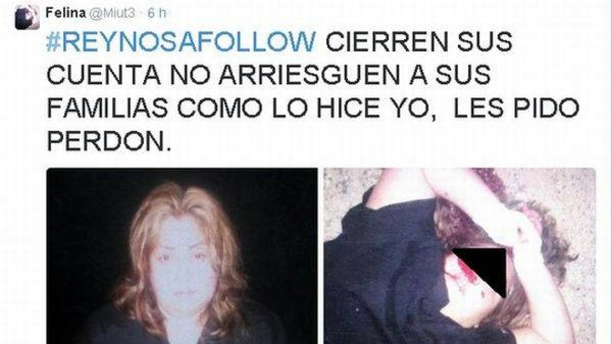 Último tweet colgado en la cuenta de la periodista asesinada.-