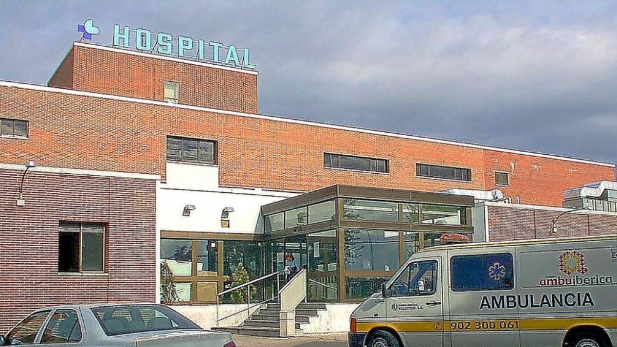 Fachada del Hospital Comarcal de Medina del Campo.-EL MUNDO