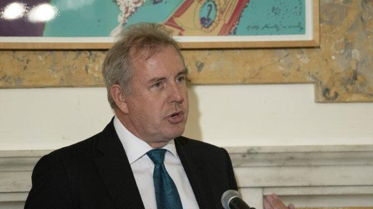 Kim Darroch, el embajador británico en EEUU.-