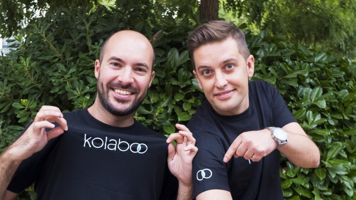 David Rebollo y Emilio Gómez, cofundadores del buscador de viajes Kolaboo.-EL MUNDO