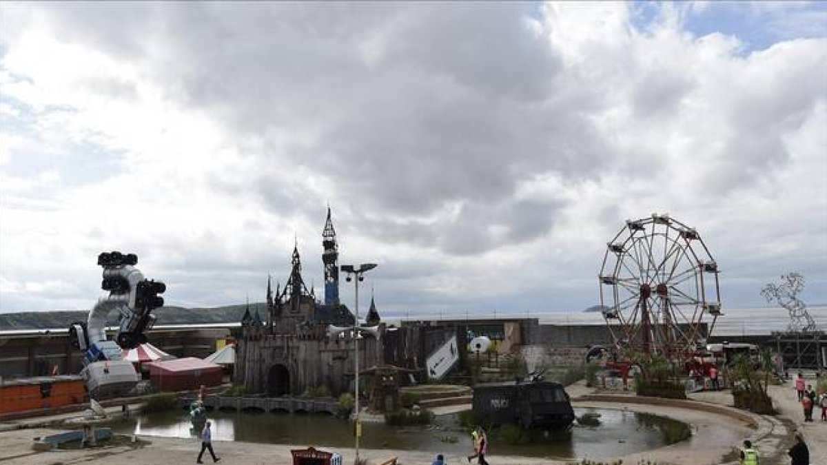 Vista general de 'Dismaland'.-