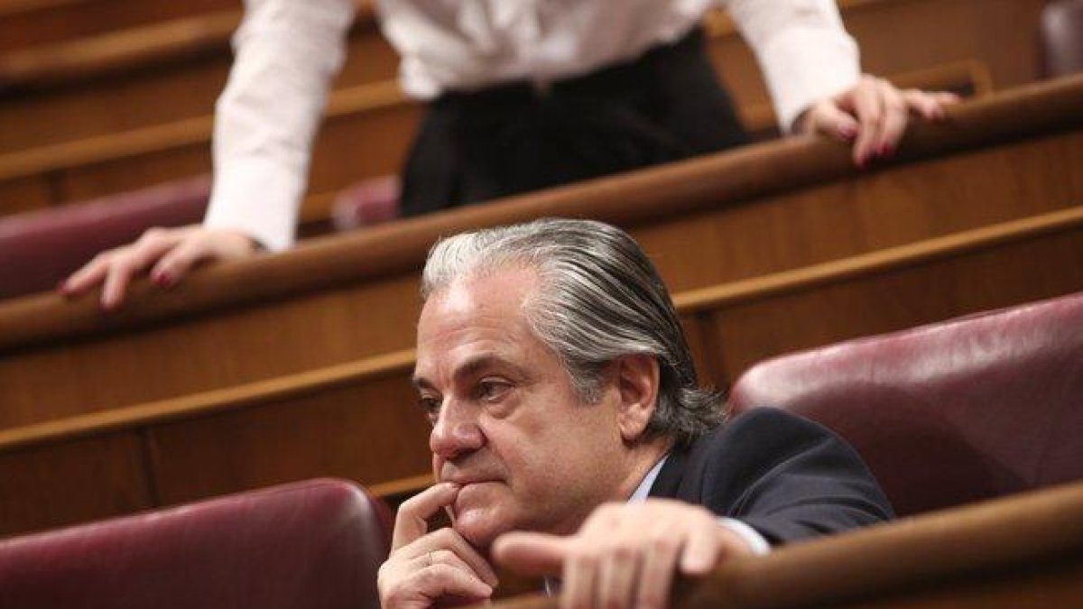 Marcos de Quinto, este martes, en el Congreso de los Diputados.-EUROPA PRESS