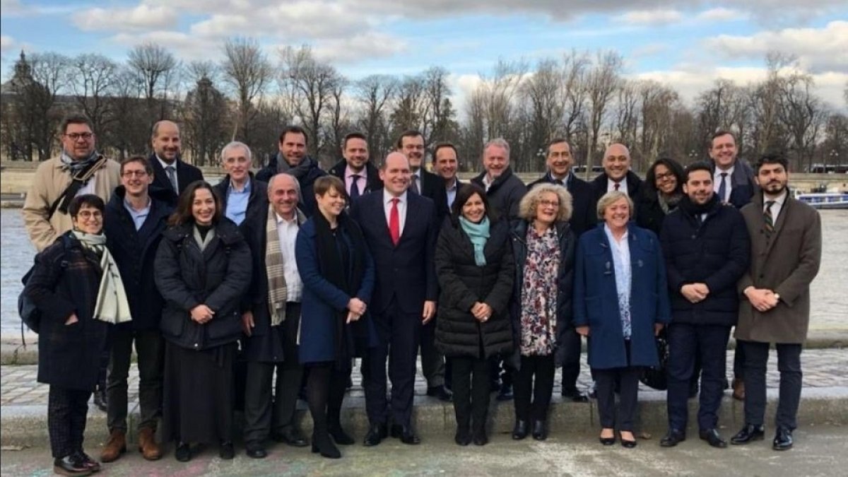 Participantes en el Foro de Ciudades celebrado en París. - AYUNTAMIENTO DE VALLADOLID