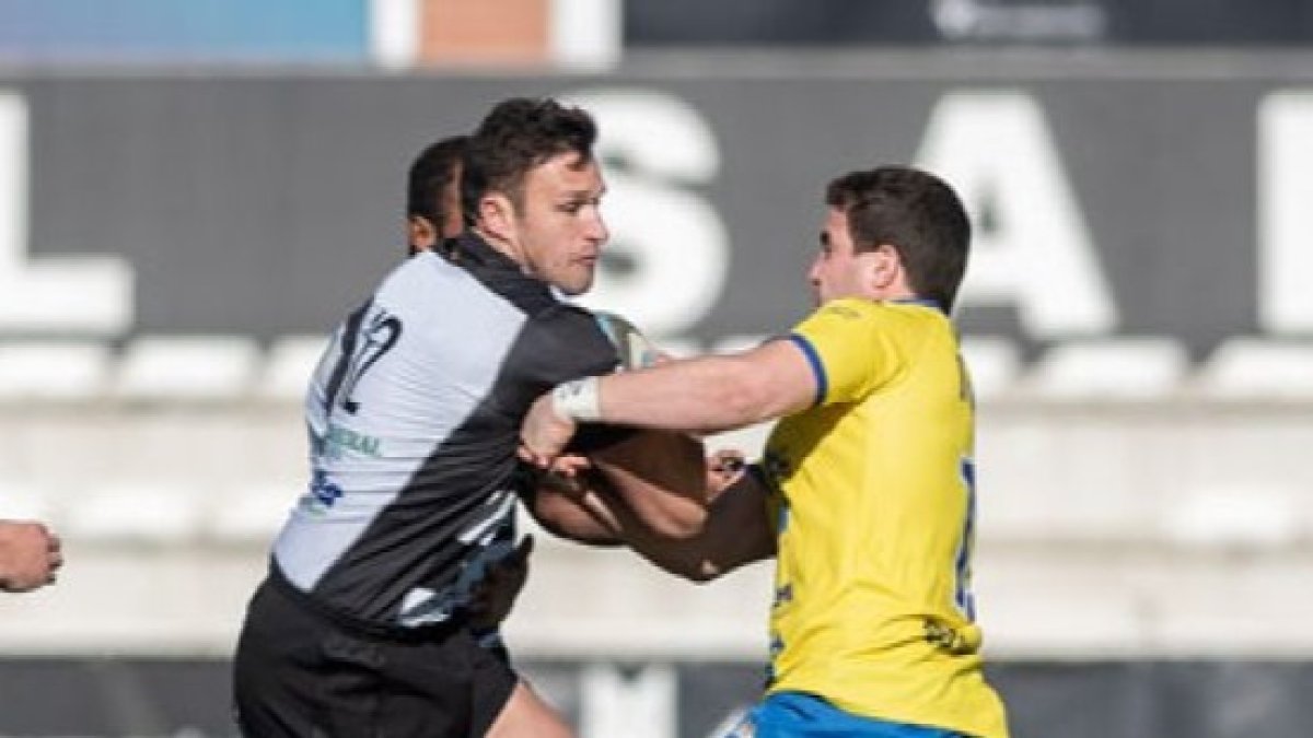 Du Toit, en el partido contra Belenos de la temporada pasada.