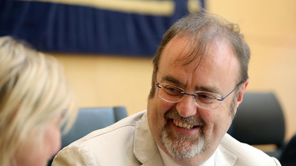 El consejero de Educación, Fernando Rey-ICAL