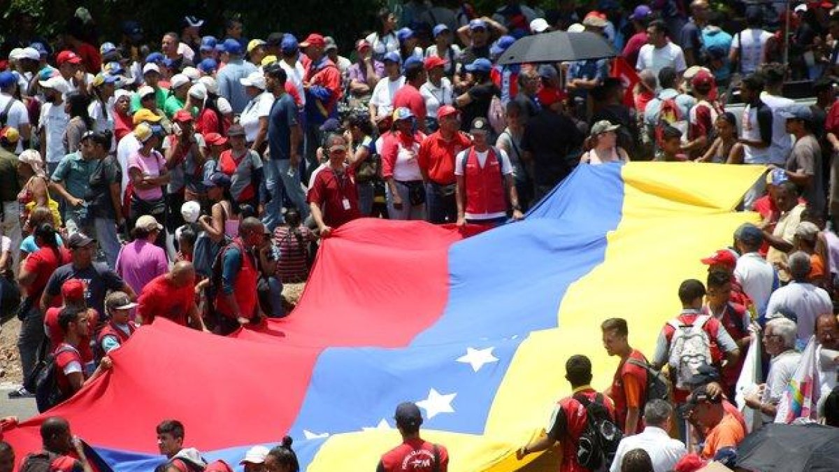 Manifestaciones y protestas en en Venezuela.-REUTERS