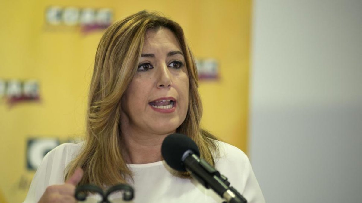 La presidenta de la Junta de Andalucía, Susana Díaz.-EFE / JOSÉ MANUEL PEDROSA