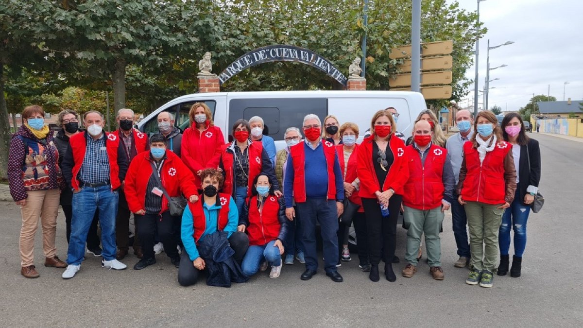 Cruz Roja en Mayorga.- EM