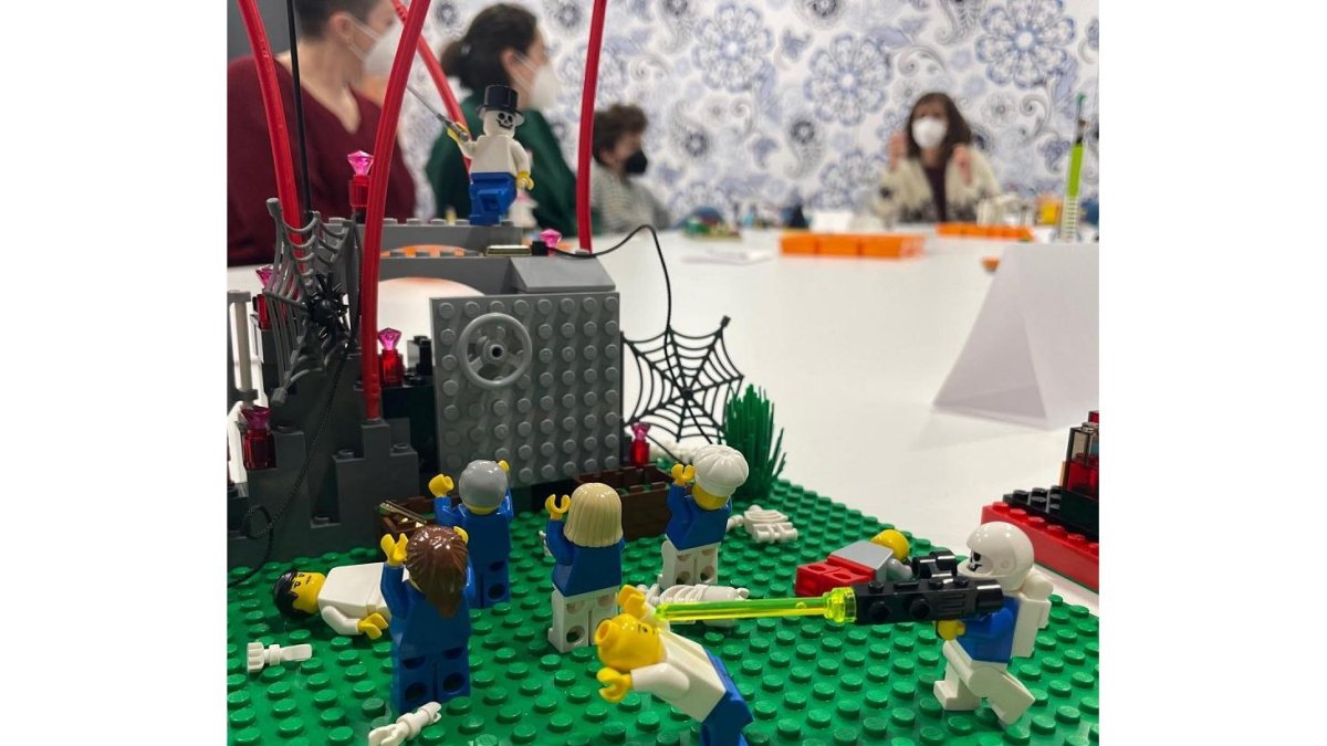 Imagen de archivo de un taller de Lego organizado por Vallatarde y Vallanoche.- E.M.