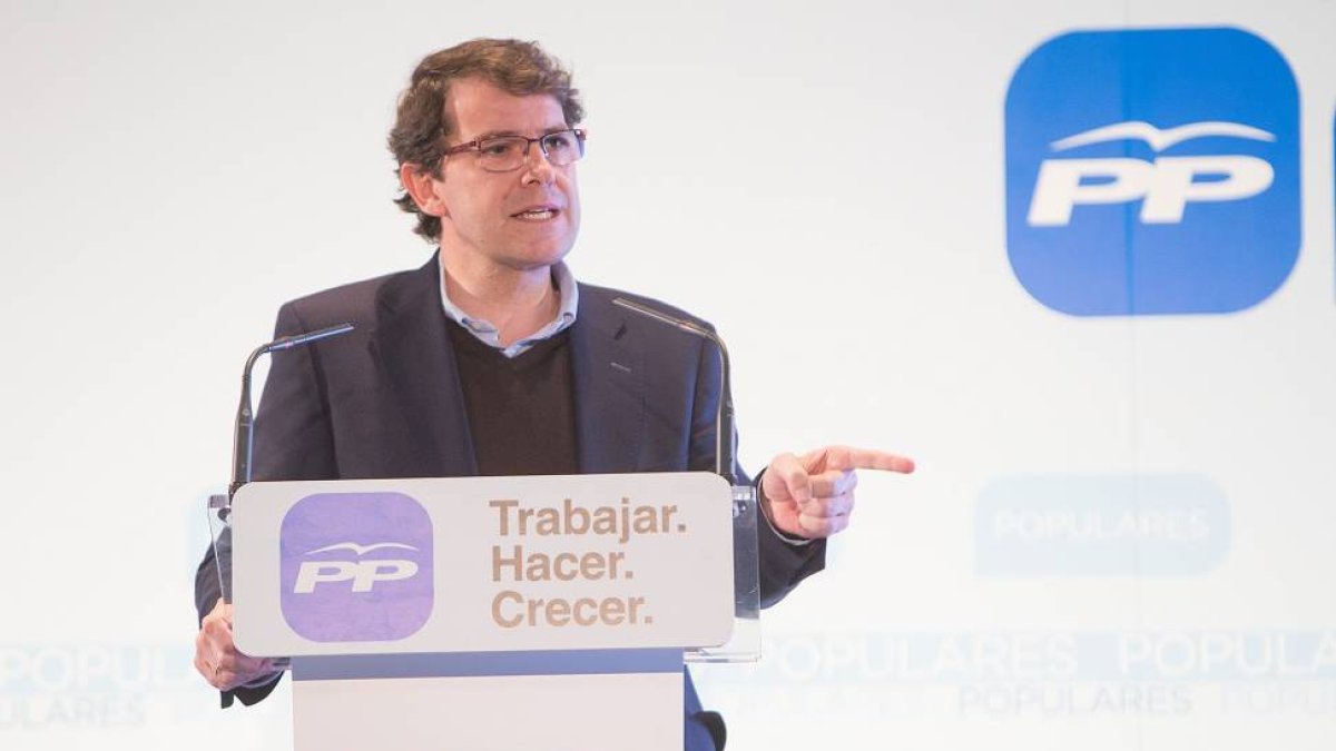 Fernando Martínez-Maillo en unacto del Partido Popular-Ical