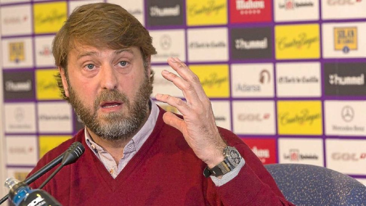 Carlos Suárez, presidente del Real Valladolid-Pablo Requejo
