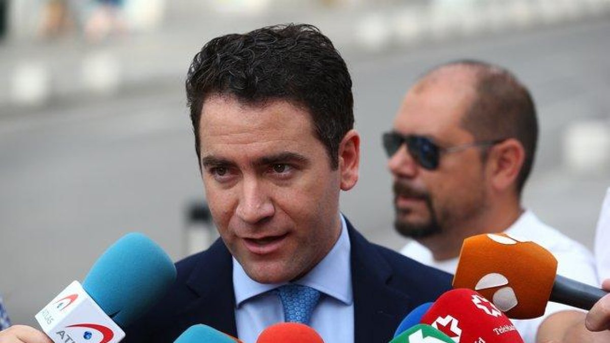 El secretario general del PP, Teodoro García Egea.-EFE
