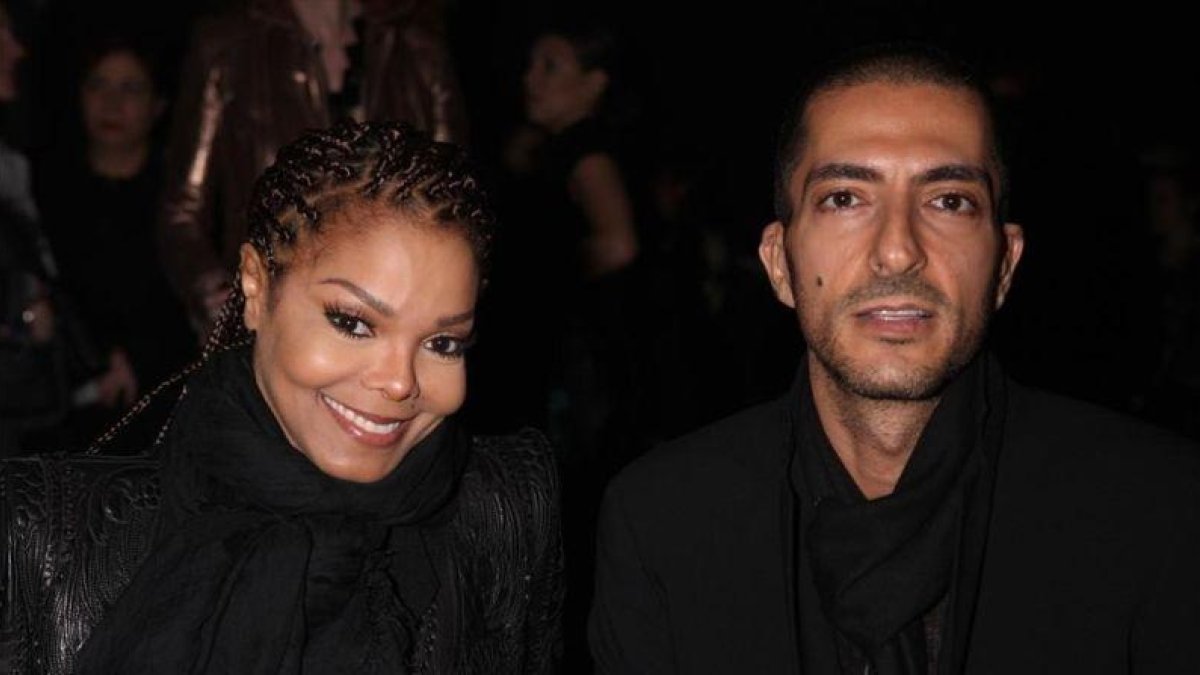 Janet Jackson y Wissam al Mana, en la semana de la moda de Milán, en el 2013.-VINCENZO LOMBARDO