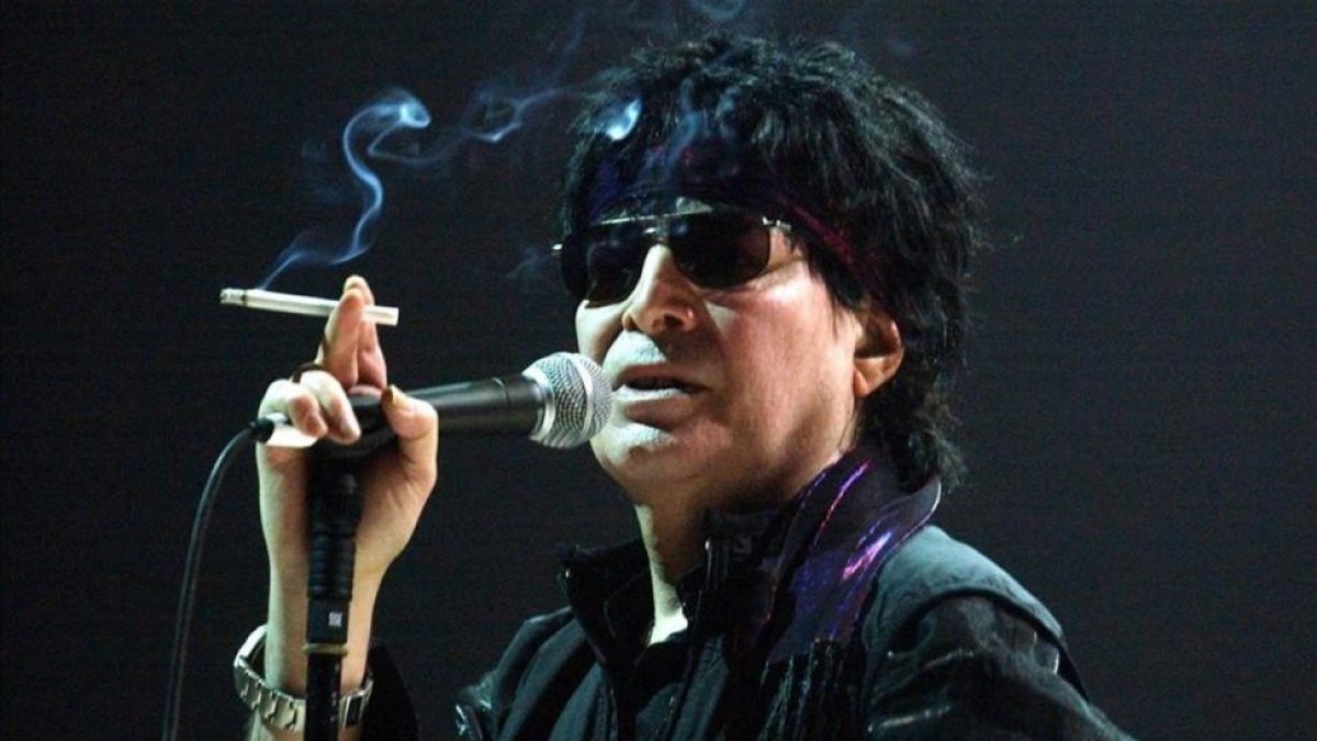 El pionero del punk Alan Vega, fallecido a los 78 años.-AFP / FRANK PERRY