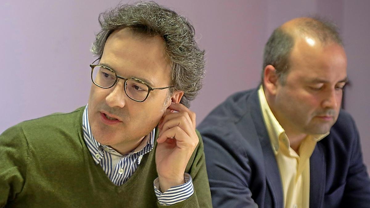 Miguel Ángel González y David Castaño, en una imagen de archivo.-ICAL