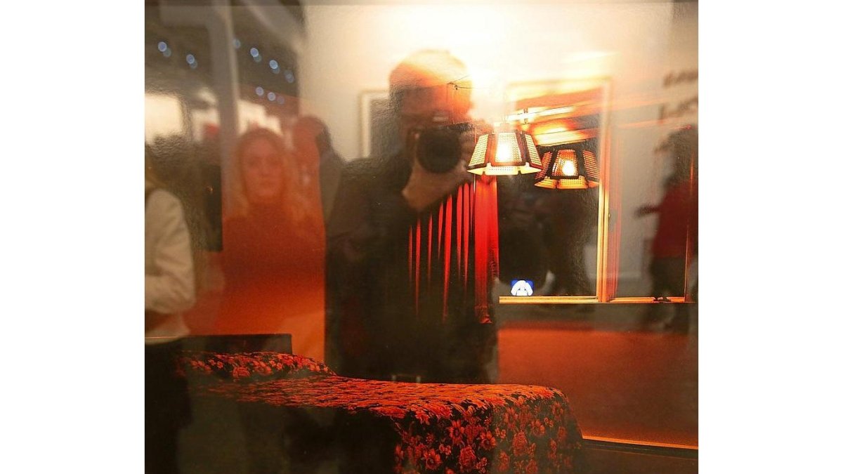 Detalle de una de las obras de Pérez Mulas exhibidas en EEUU.-A. PÉREZ MULAS