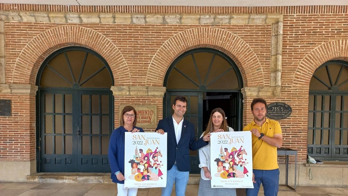 Presentación del cartel de las Fiestas de San Juan en Medina de Rioseco (Valladolid).- AYUNTAMIENTO DE MEDINA DE RIOSECO