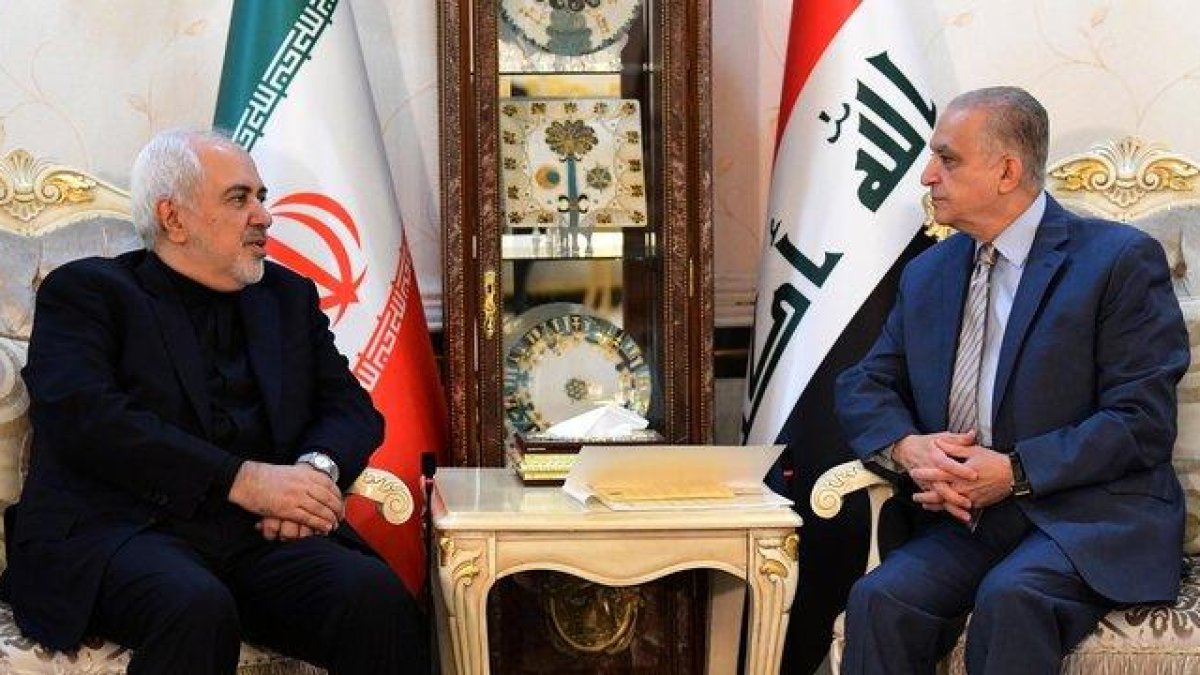 Los ministros de Relaciones Exteriores de Irán e Irak en una reunión oficial.-EFE / EPA