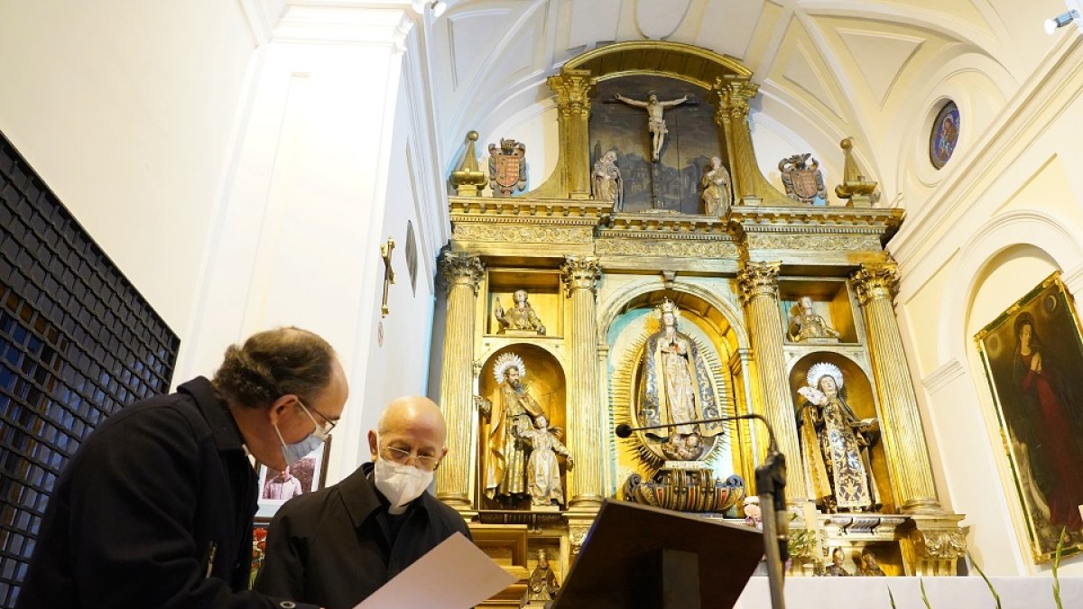 Ricardo Blázquez, cardenal arzobispo de Valladolid, preside el inicio del proceso de canonización de Víctor Rodríguez. -ICAL