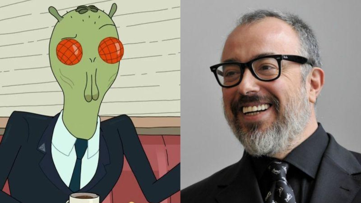 Álex de la Iglesia prestará su voz al personaje de Cornvelious Daniel en la serie de la cadena TNT Rick y Morty.-EL PERIÓDICO