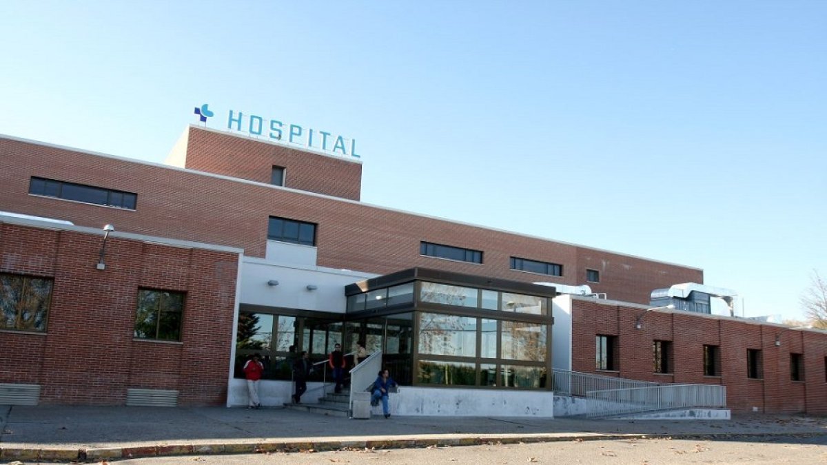 Fachada del Hospital de Medina del Campo. E. M.