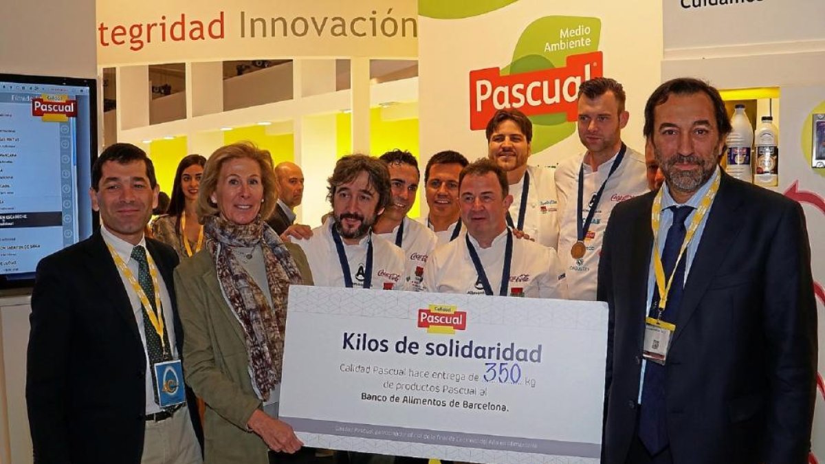 Francisco Hevia, Roser Brutau i Basté, Diego Guerrero, Martín Berasategui e Ignacio García-Cano.-EL MUNDO
