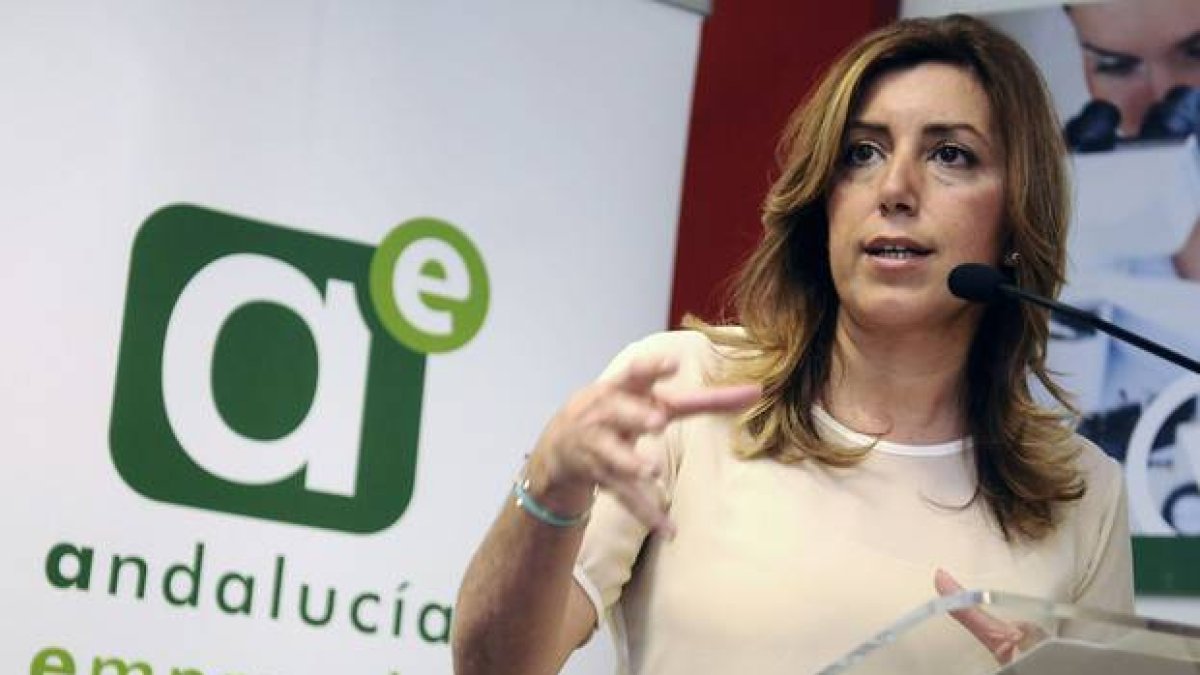 La presidenta de la Junta de Andalucía, Susana Díaz.-Foto: EFE