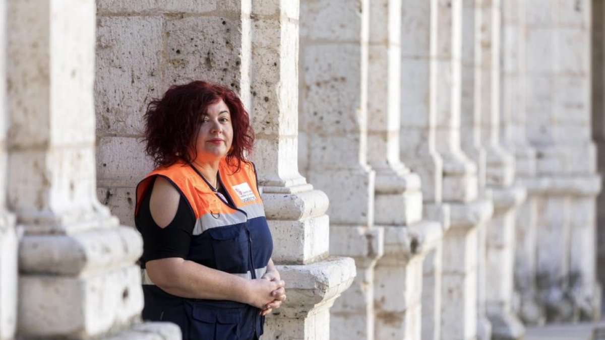 Cristina Escudero, coordinadora de la Unidad que protege el patrimonio cultural.-PABLO REQUEJO