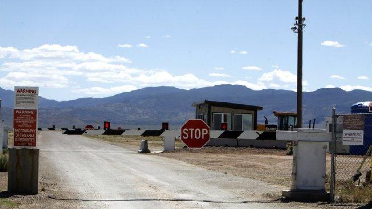 El Área 51 es un terreno militar situado en pleno desierto de Nevada.-AGENCIAS