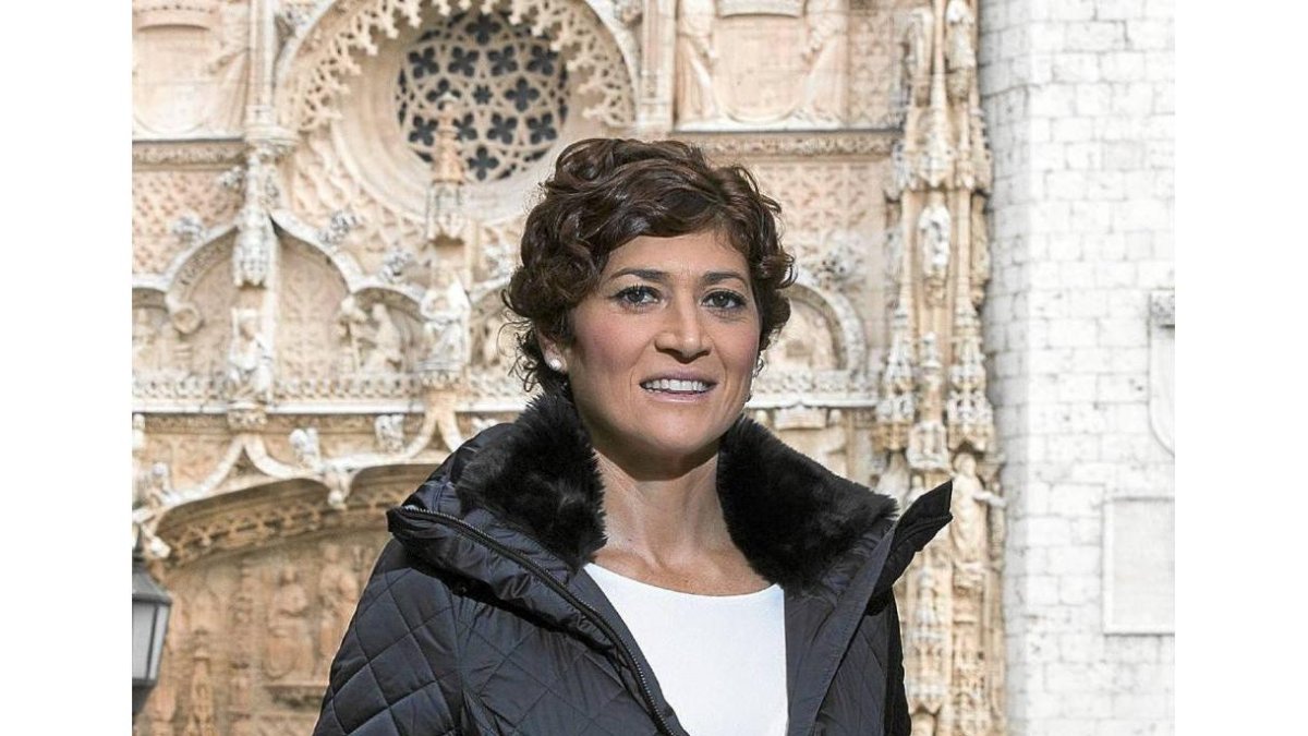 La ex atleta Mayte Martínez-Miguel Ángel Santos