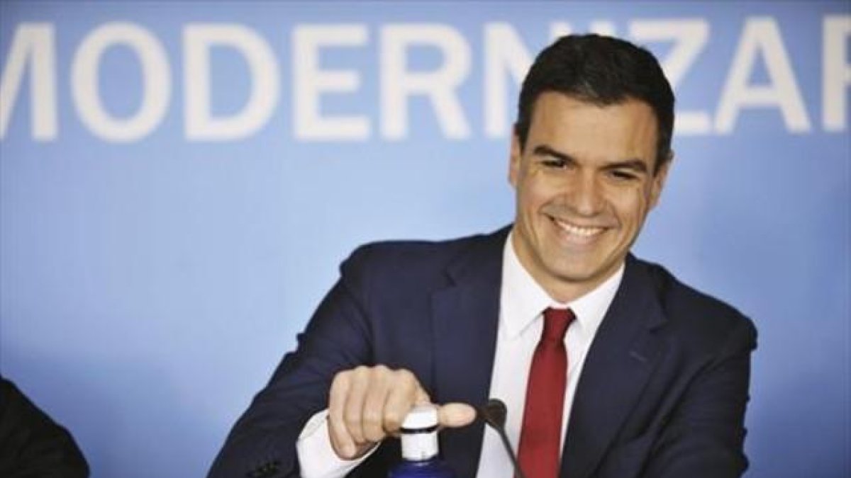 Pedro Sánchez, líder del PSOE.-EFE / ISMAEL HERRERO