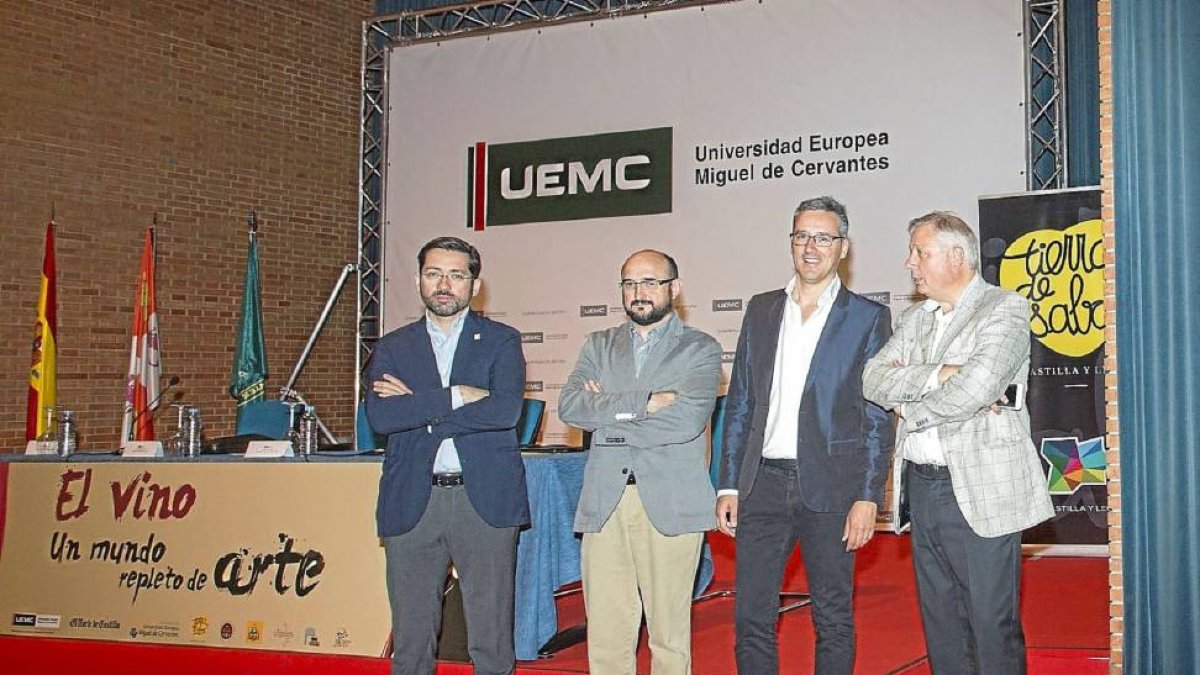 Eduardo Álvarez, Felipe Ramos, José Luis Martín y Luis Jaramillo.-Miguel Ángel Santos
