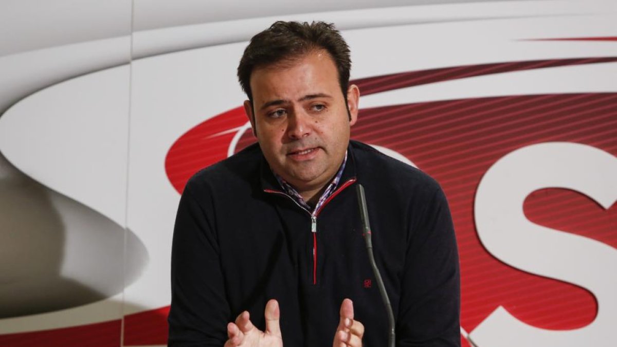 El procurador autonómico del PSOE por León, Tino Rodríguez.-ICAL