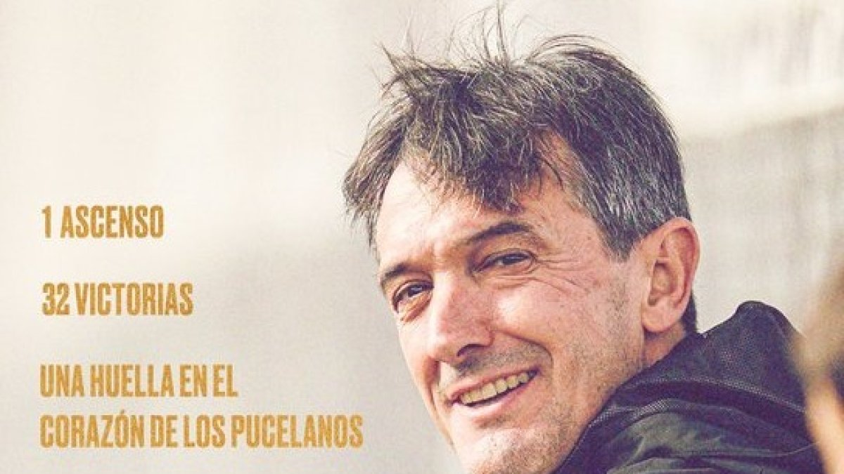 Imagen de agradecimiento a Pacheta en el Twitter del Real Valladolid. E.M.