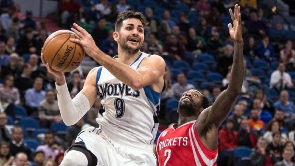 Ricky Rubio ya es parte de la historia de los Wolves.-BRACE HEMMELGAM