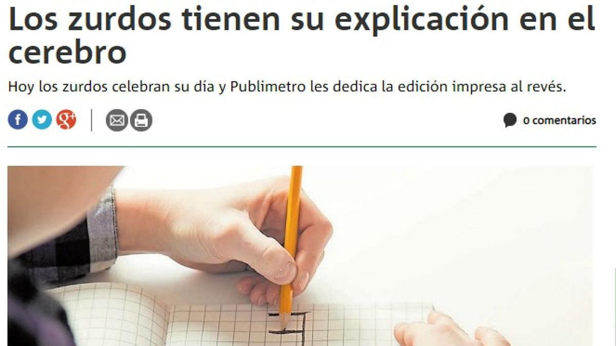 Una captura de pantalla del diario peruano.-EL PERIÓDICO