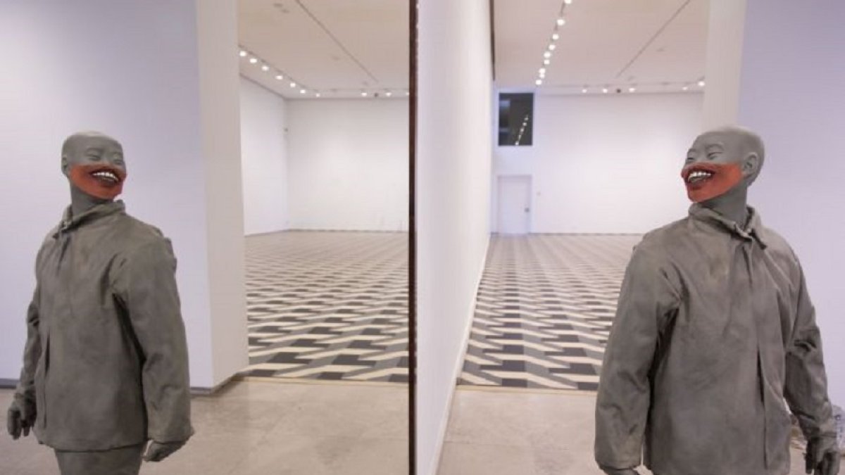 Una obra de Juan Muñoz en el Museo Patio Herreriano. | MPH