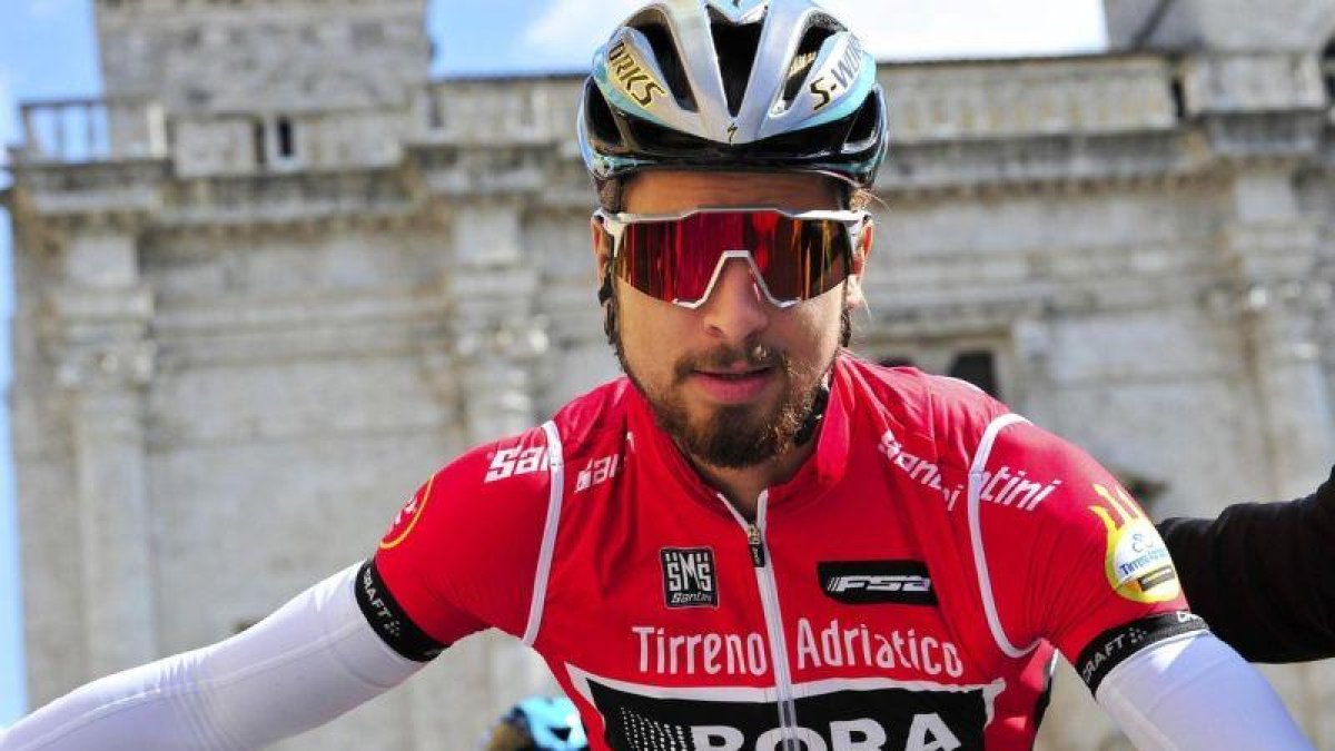 Peter Sagan, durante la Tirreno-Adriático.-DARIO BELINGHERI / EFE