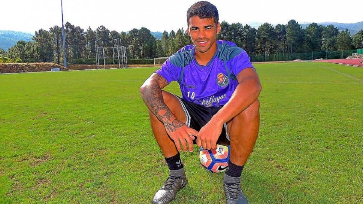 Iban Salvador, ayer en Melgaço.-RVCF