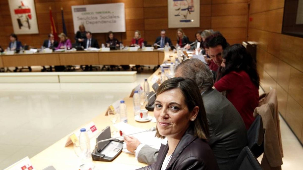 La consejera de Familia e Igualdad de Oportunidades, Milagros Marcos, asiste al Pleno del Consejo Territorial de Servicios Sociales y del Sistema para la Autonomía y Atención a la Dependencia-Ical