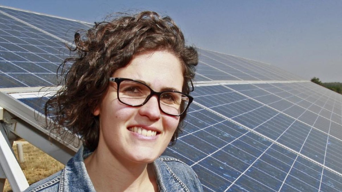 Noelia Uribe Pérez, en las instalaciones de Ceder.-MARIO TEJEDOR